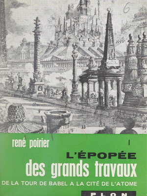 cover image of L'épopée des grands travaux